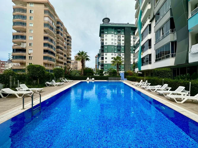 FURNISHED 1+1 APARTMENT FOR SALE IN ALANYA MAHMUTLAR