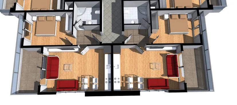 CLEOPATRA ALAIYE RESIDENCE Plan - 22