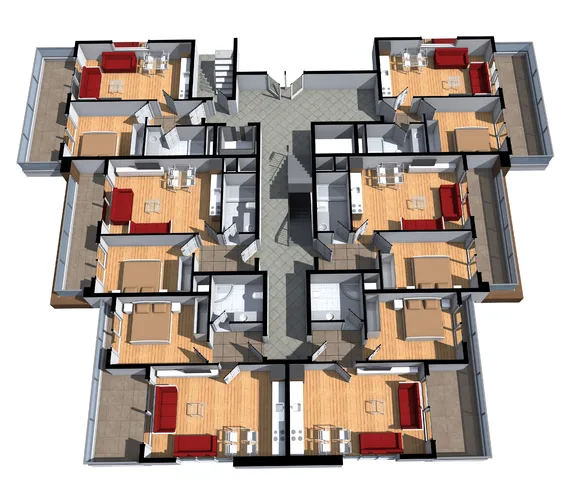 CLEOPATRA ALAIYE RESIDENCE Plan - 23