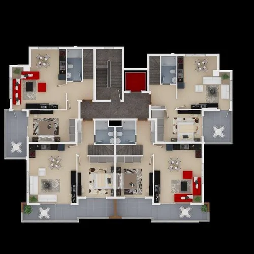 SKY DOME ALAIYE RESIDENCE Plan - 21