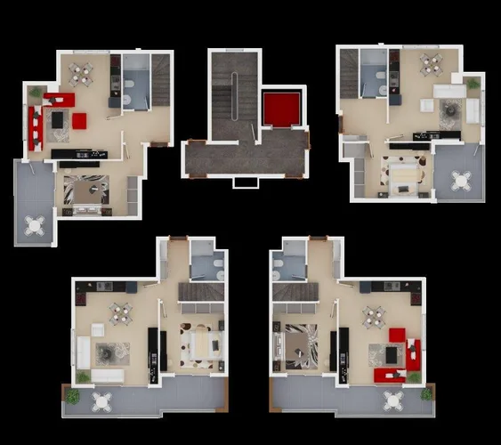 SKY DOME ALAIYE RESIDENCE Plan - 22