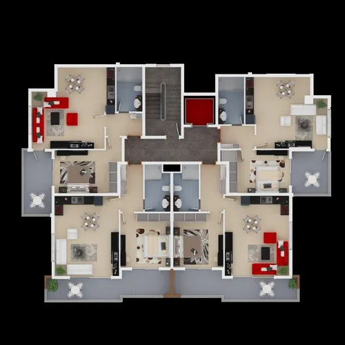 SKY DOME ALAIYE RESIDENCE Plan - 24