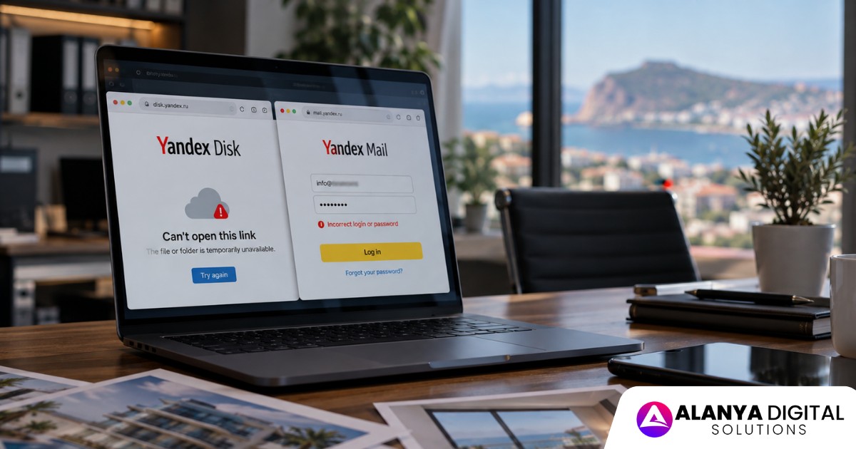 Why Are Yandex Disk and Mail Not Working? A Guide for Real Estate Agencies