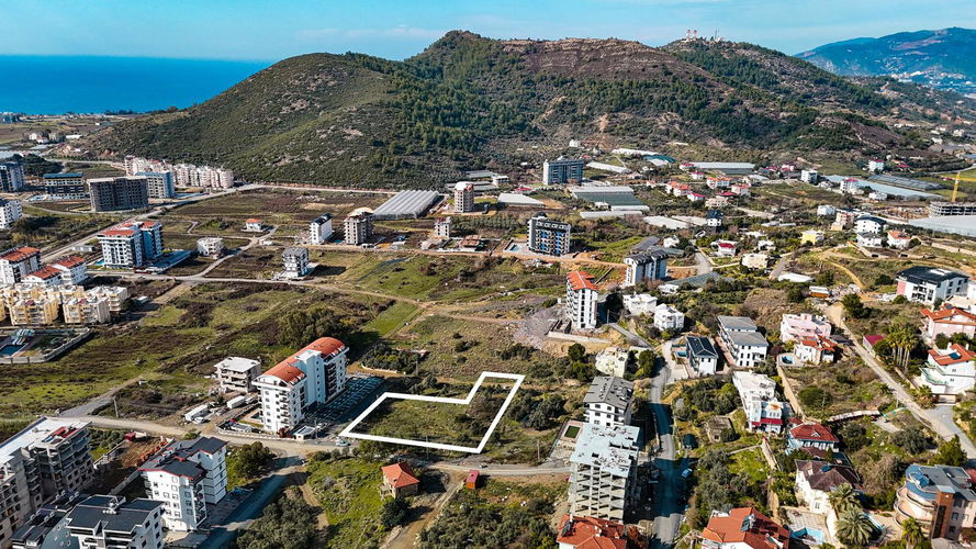 Panoramic Land Plot Only 1 km from the Sea in Gazipasa, Exterior - 1