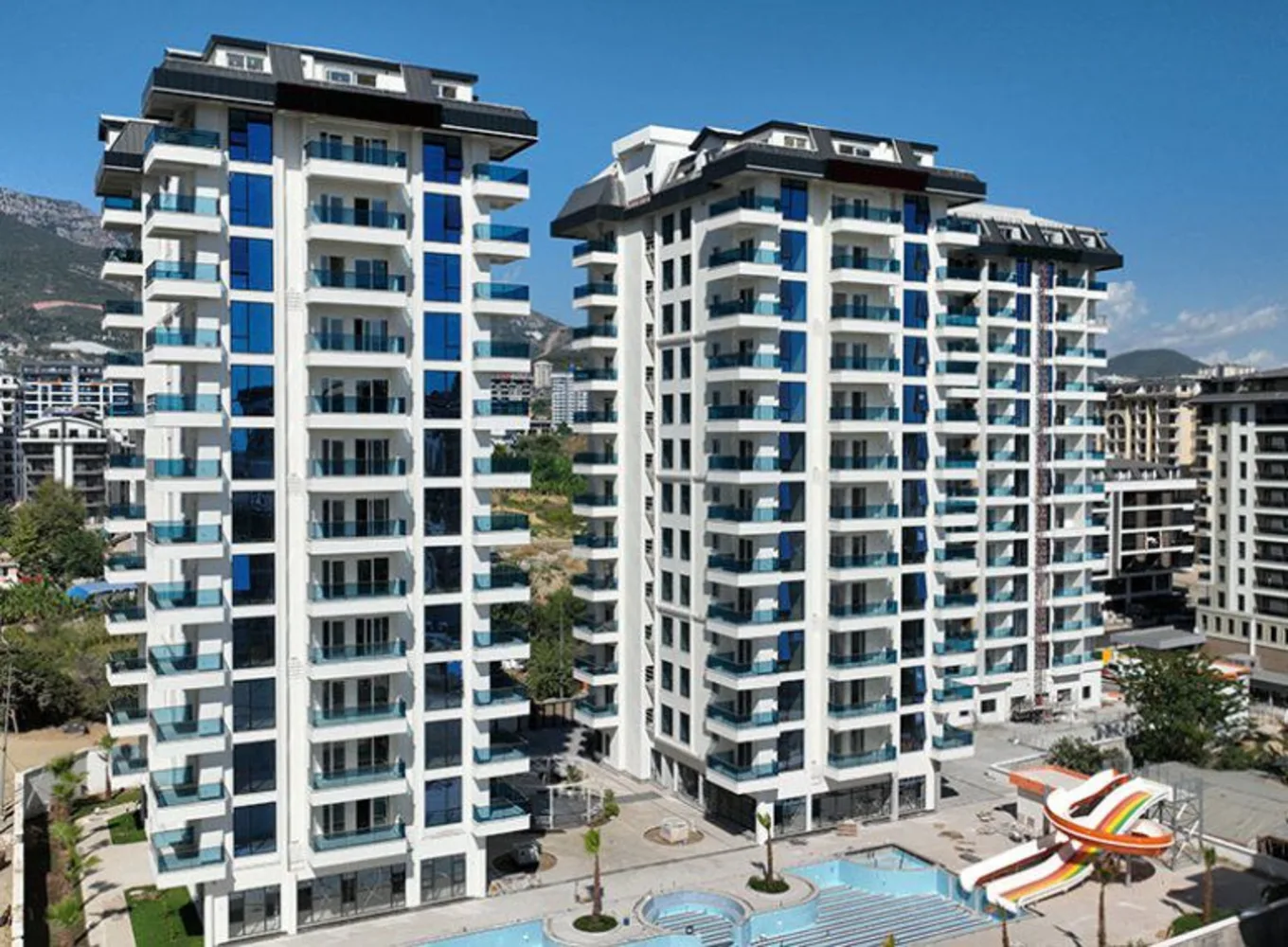 Квартира в комплексі Yekta Blue 5 у Махмутларі, Аланія — продаж Exterior - 15