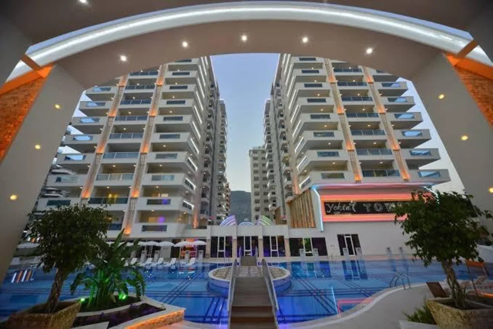 Luxury Apartment for Sale in Yekta Towers in Alanya, Turkey Exterior - 15