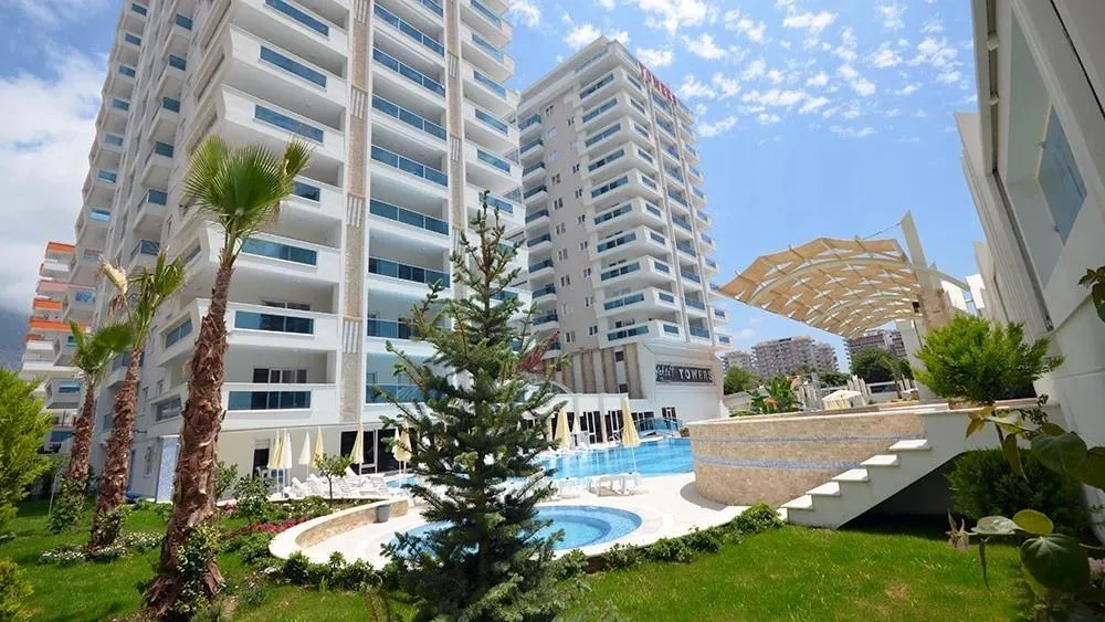 Luxury Apartment for Sale in Yekta Towers in Alanya, Turkey Exterior - 17