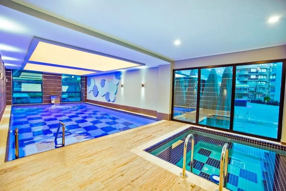 Роскошная меблированная квартира в комплексе Nordic Life, Аланья Facilities - 20