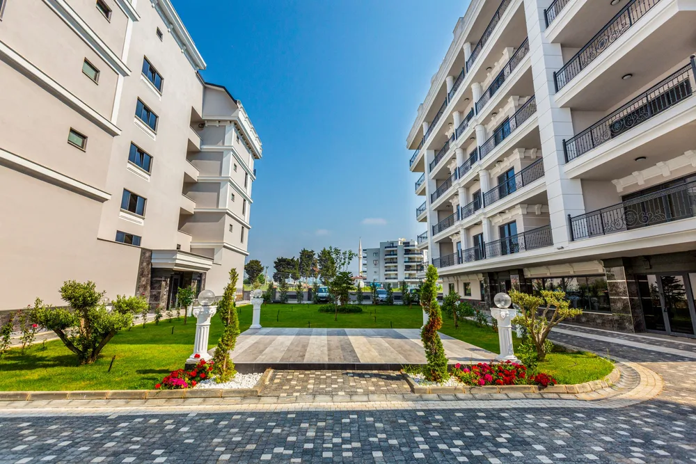 Квартира на первой береговой линии в элитном жилом комплексе Toprak Palace, Аланья Exterior - 7