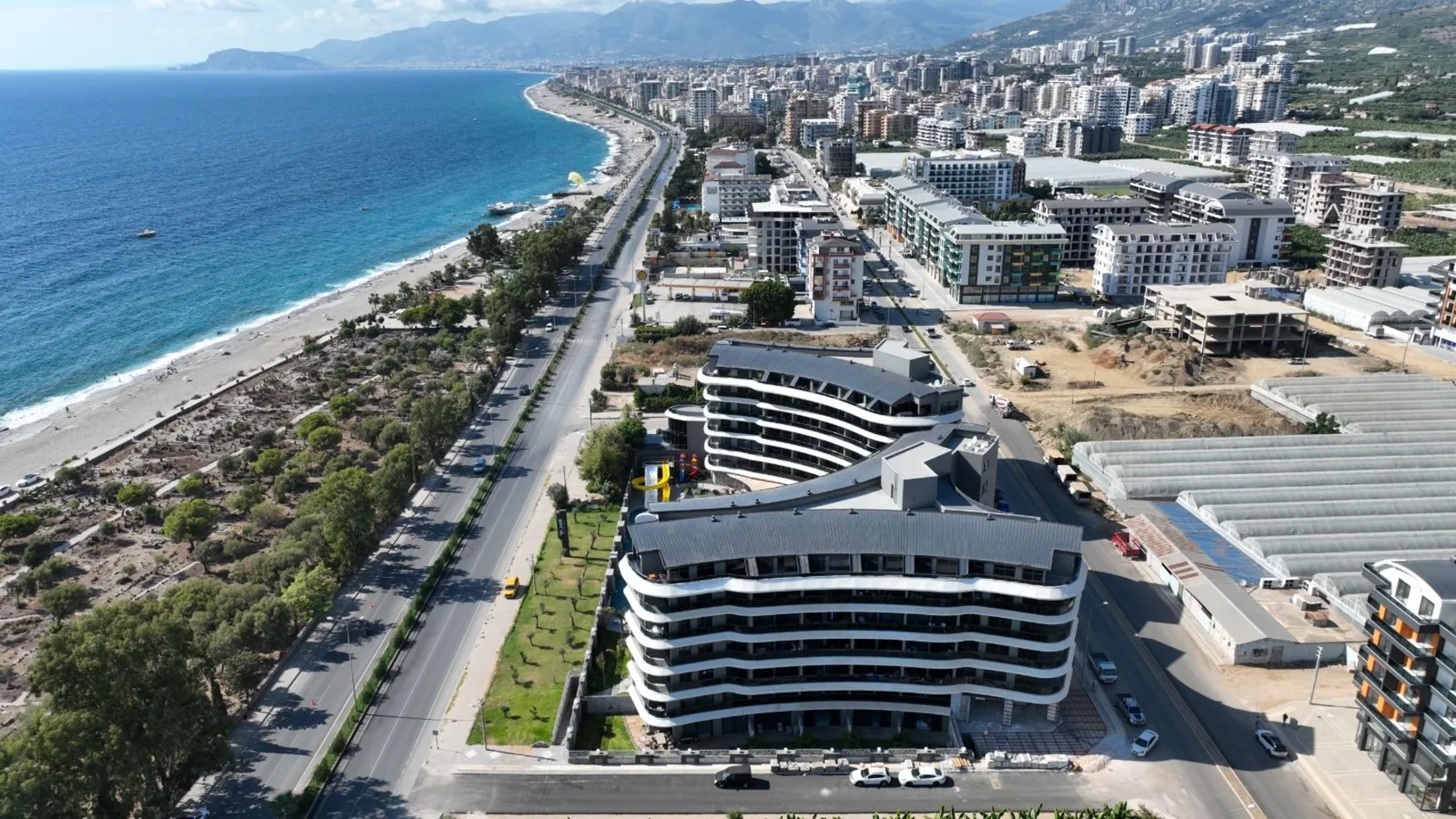 Квартира с частным садом в Via Mar Residence, Аланья Facilities - 38