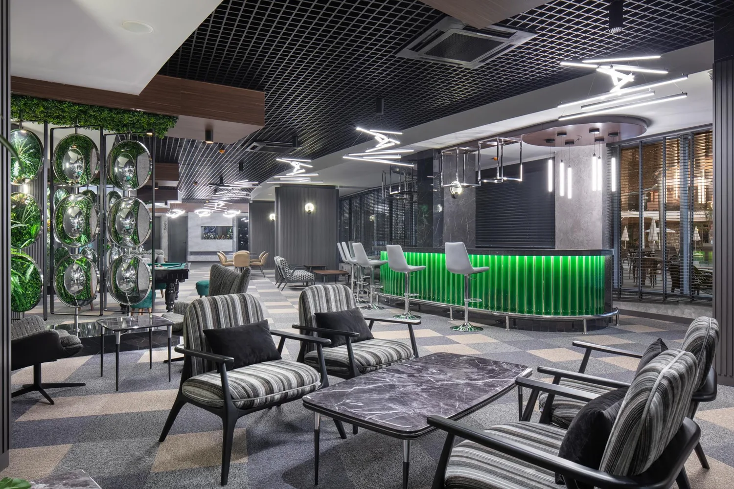 Квартира с частным садом в Via Mar Residence, Аланья Facilities - 40