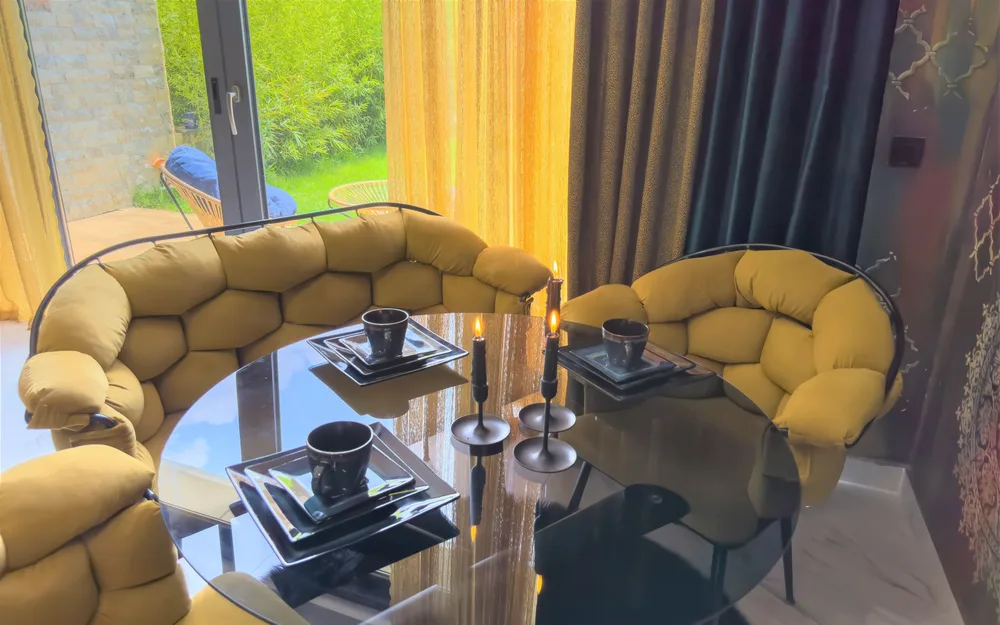 Квартира с частным садом в Via Mar Residence, Аланья Interior - 18
