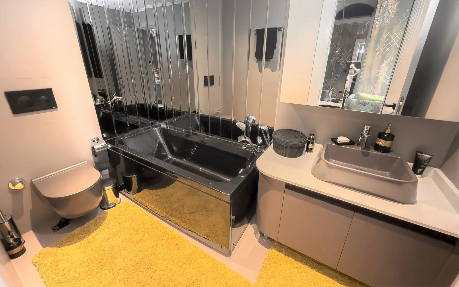 Квартира с частным садом в Via Mar Residence, Аланья Interior - 19