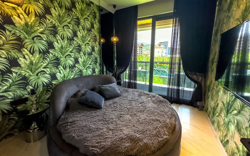 Квартира с частным садом в Via Mar Residence, Аланья Interior - 28