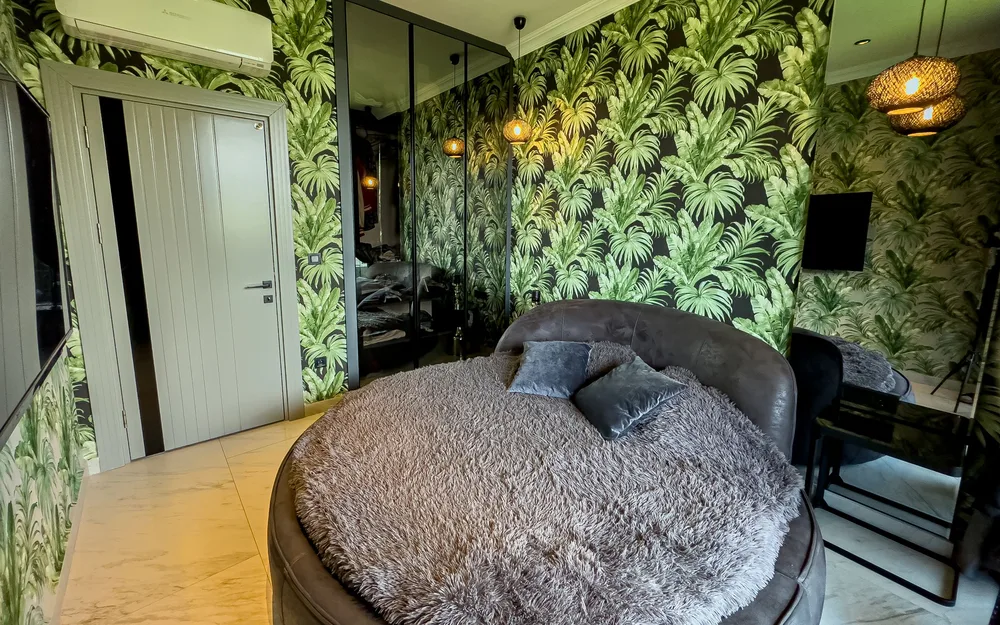 Квартира с частным садом в Via Mar Residence, Аланья Interior - 29