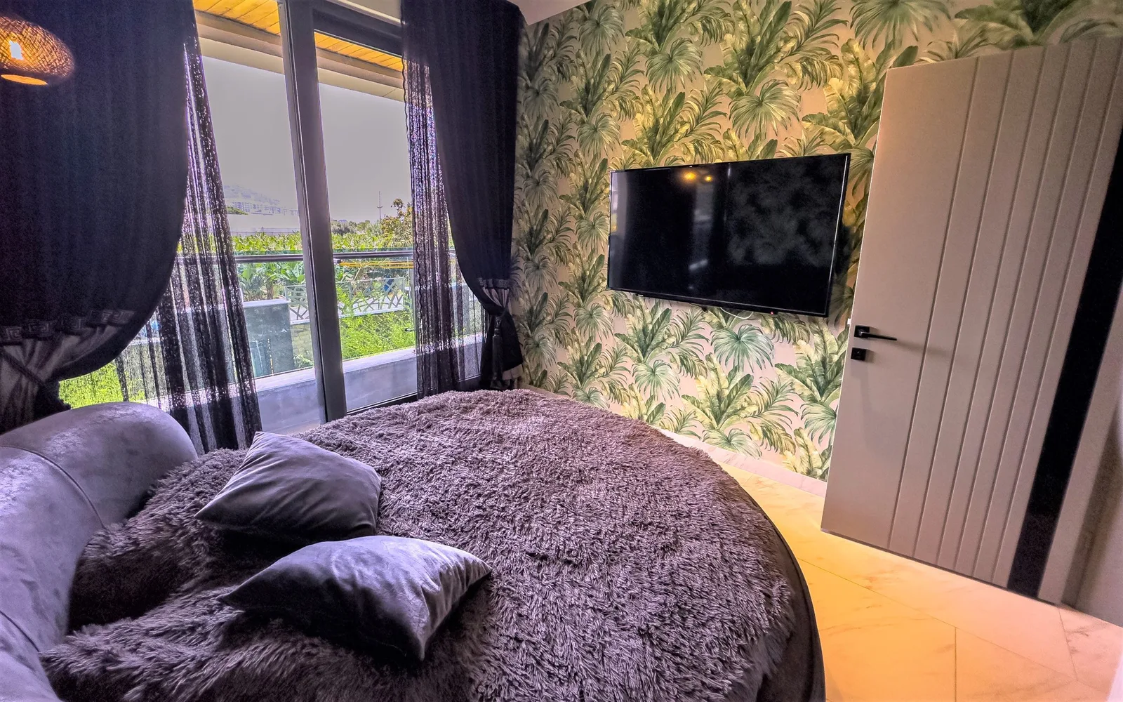 Квартира с частным садом в Via Mar Residence, Аланья Interior - 30