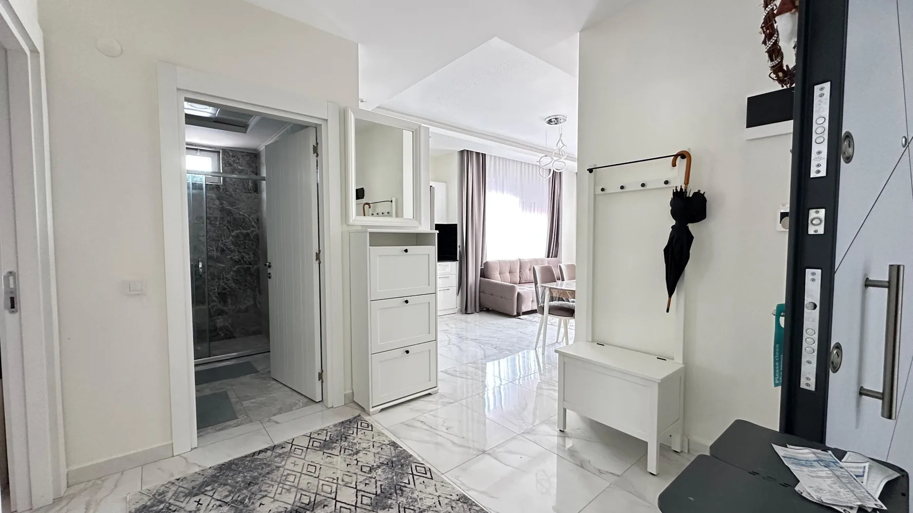 Квартира з видом на басейн на продаж у Calypso Residence, Аланія Interior - 13
