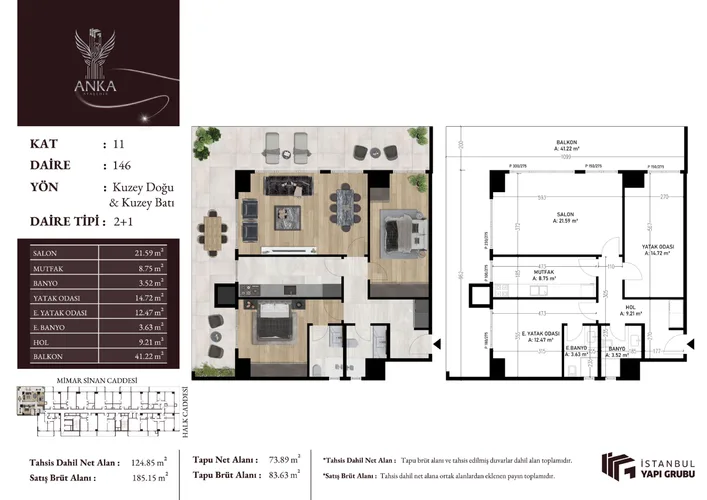 Anka Ataşehir İstanbul Plan - 33