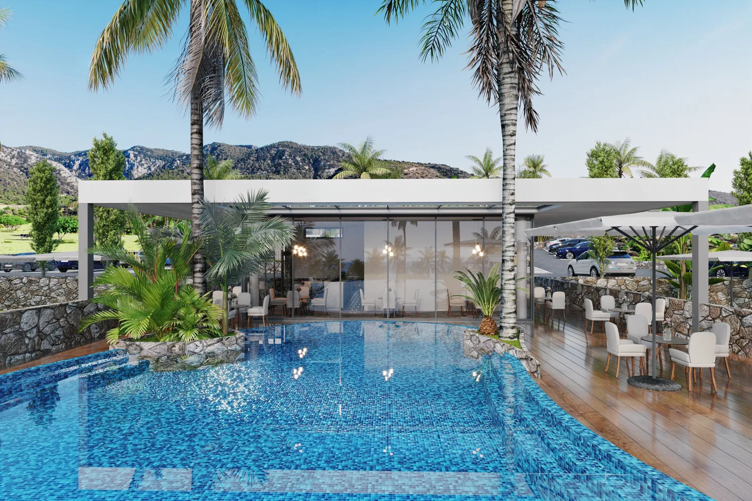 Luxury Off-Plan Villas in Oasis Project, Northern Cyprus Exterior - 6