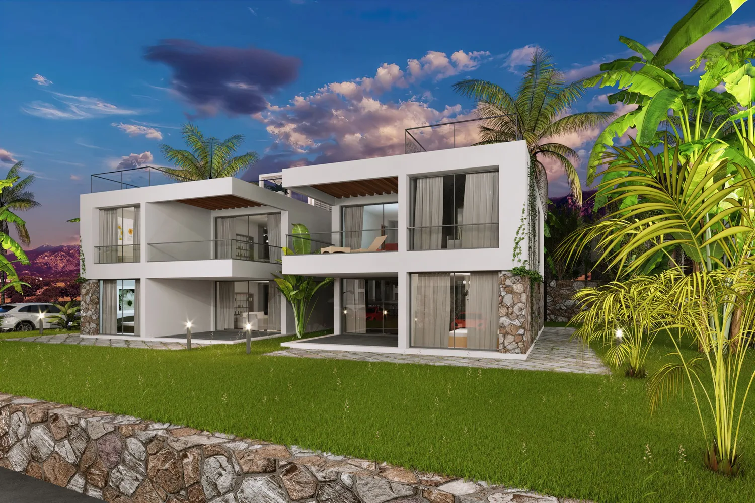 Luxury Off-Plan Villas in Oasis Project, Northern Cyprus Exterior - 14