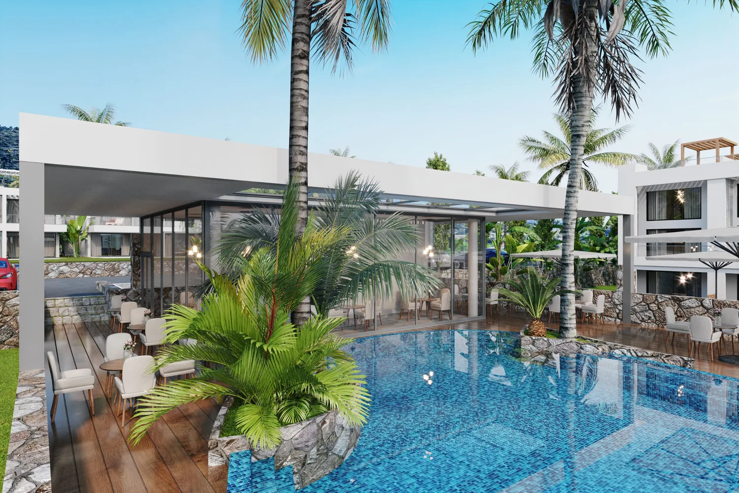 Luxury Off-Plan Villas in Oasis Project, Northern Cyprus Exterior - 5