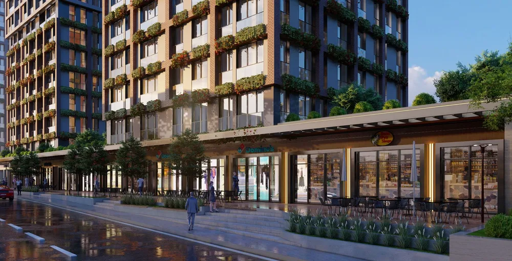 Apartments in Elite Erenkoy, One of Istanbul’s Project with the Largest Green Areas Exterior - 11