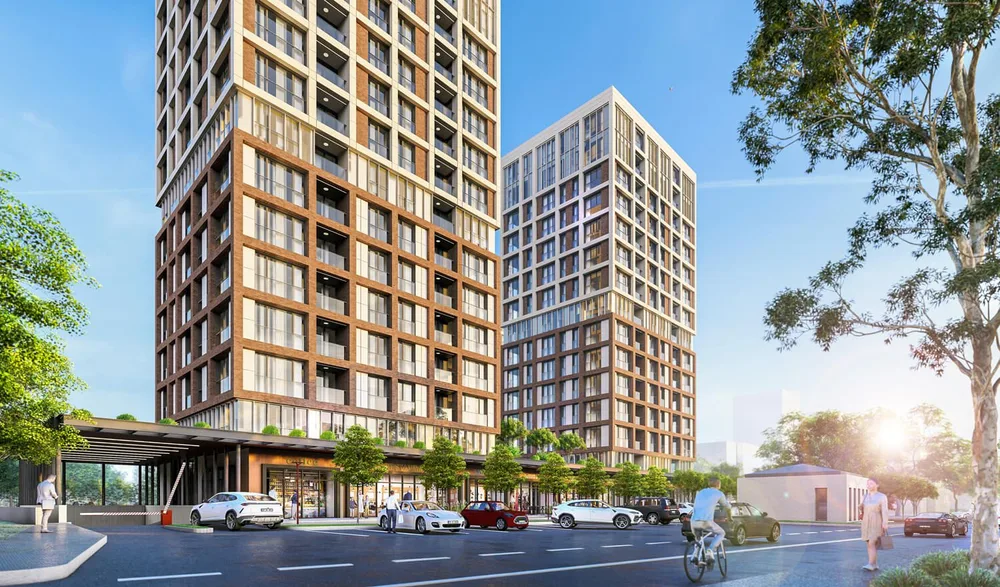 Apartments in Elite Erenkoy, One of Istanbul’s Project with the Largest Green Areas Exterior - 16