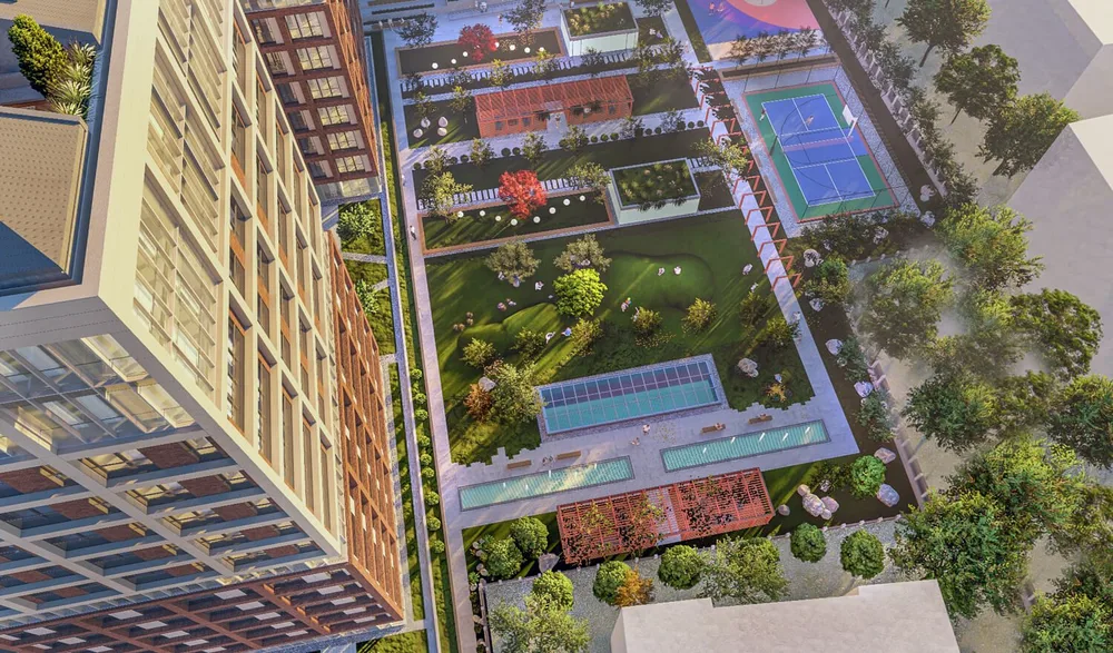 Apartments in Elite Erenkoy, One of Istanbul’s Project with the Largest Green Areas Exterior - 7
