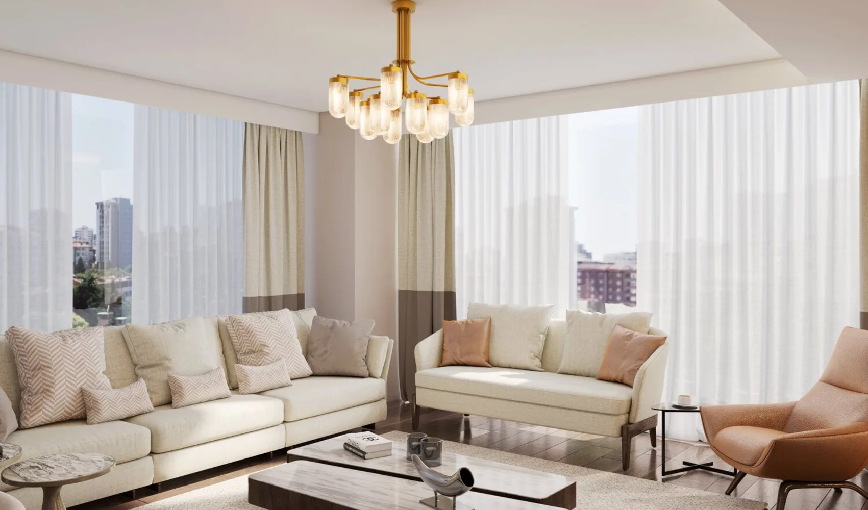 Apartments in Elite Erenkoy, One of Istanbul’s Project with the Largest Green Areas Interior - 19