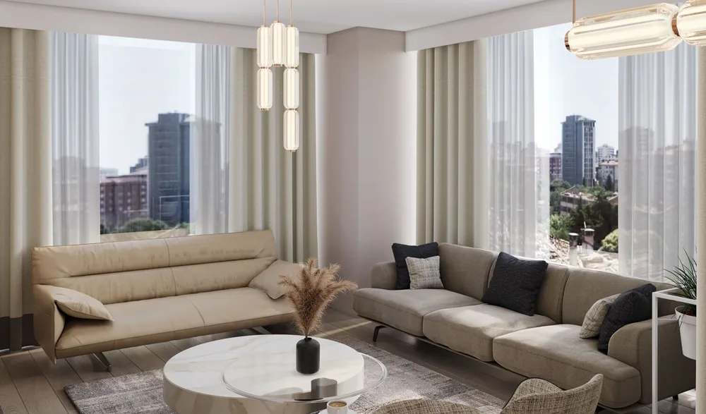 Apartments in Elite Erenkoy, One of Istanbul’s Project with the Largest Green Areas Interior - 28