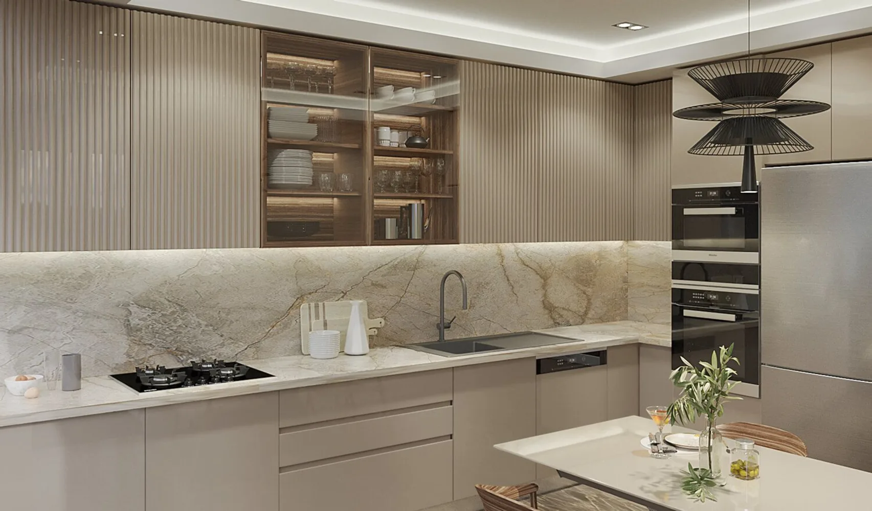 Apartments in Elite Erenkoy, One of Istanbul’s Project with the Largest Green Areas Interior - 37