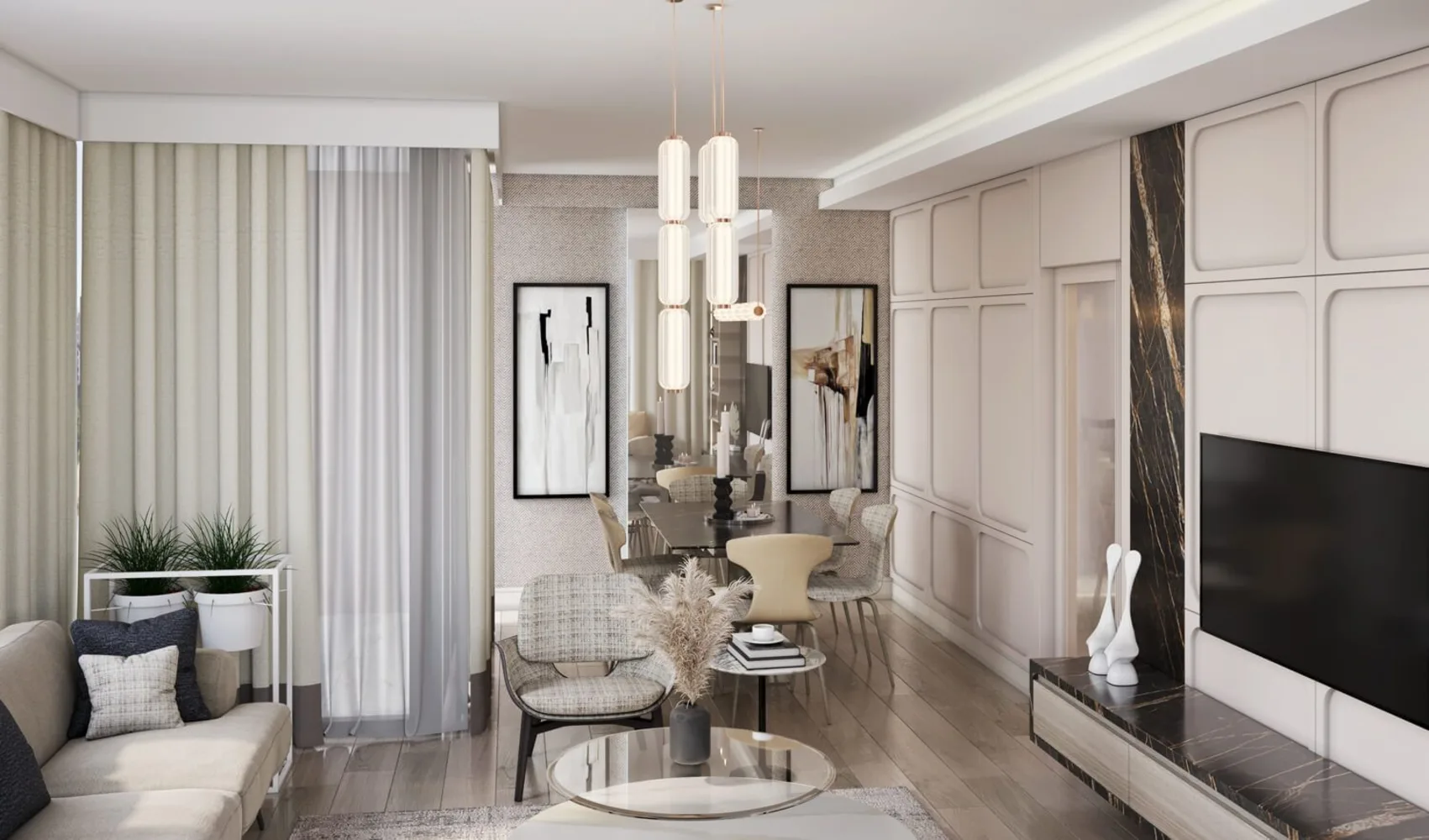Apartments in Elite Erenkoy, One of Istanbul’s Project with the Largest Green Areas Interior - 40