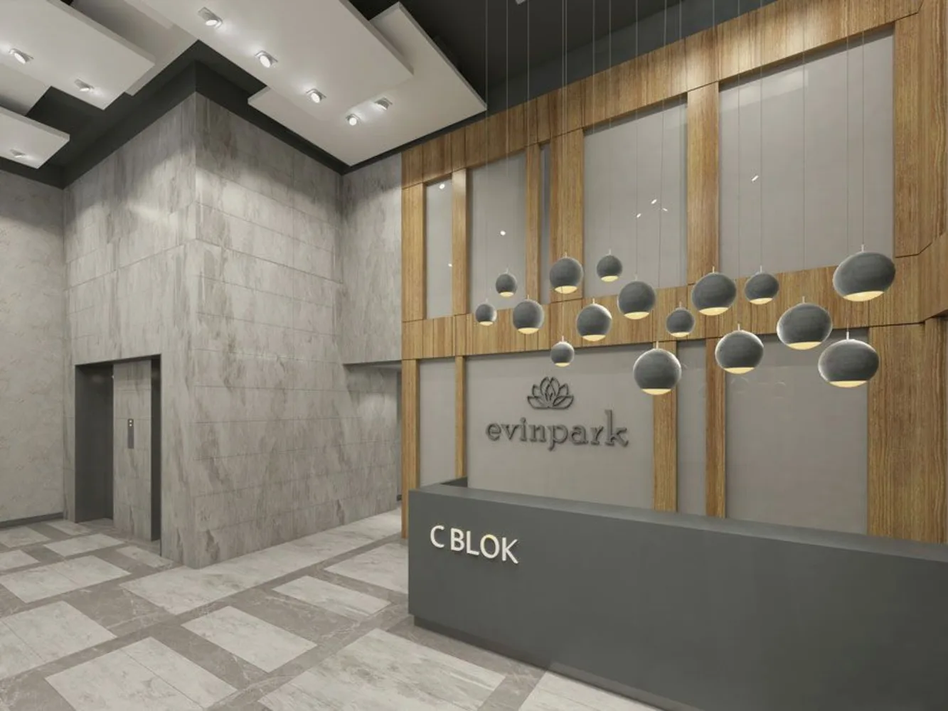 Квартиры с готовым TAPU в Evin Park Kadıkoy, азиатская сторона Стамбула Interior - 34