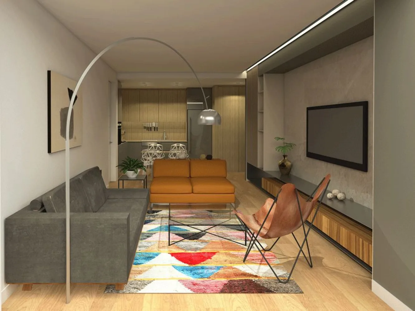 Квартиры с готовым TAPU в Evin Park Kadıkoy, азиатская сторона Стамбула Interior - 39