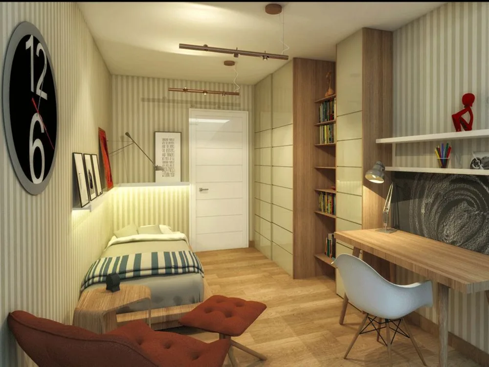 Квартиры с готовым TAPU в Evin Park Kadıkoy, азиатская сторона Стамбула Interior - 41