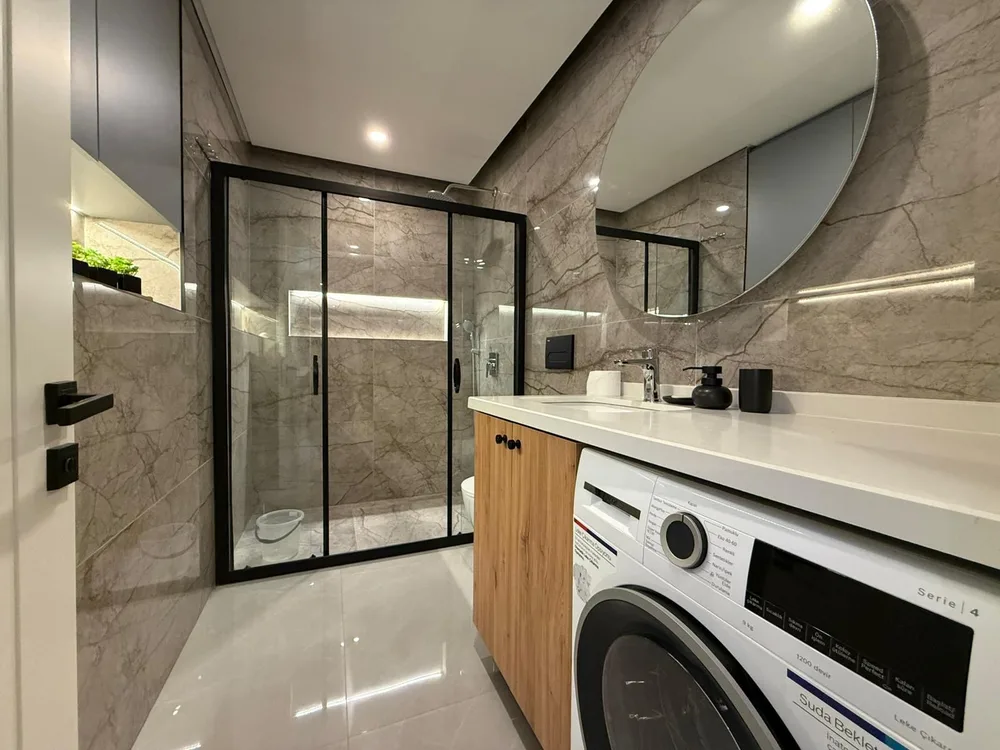 Стильная меблированная квартира на продажу в Green Life Residence, Оба, Аланья Interior - 8