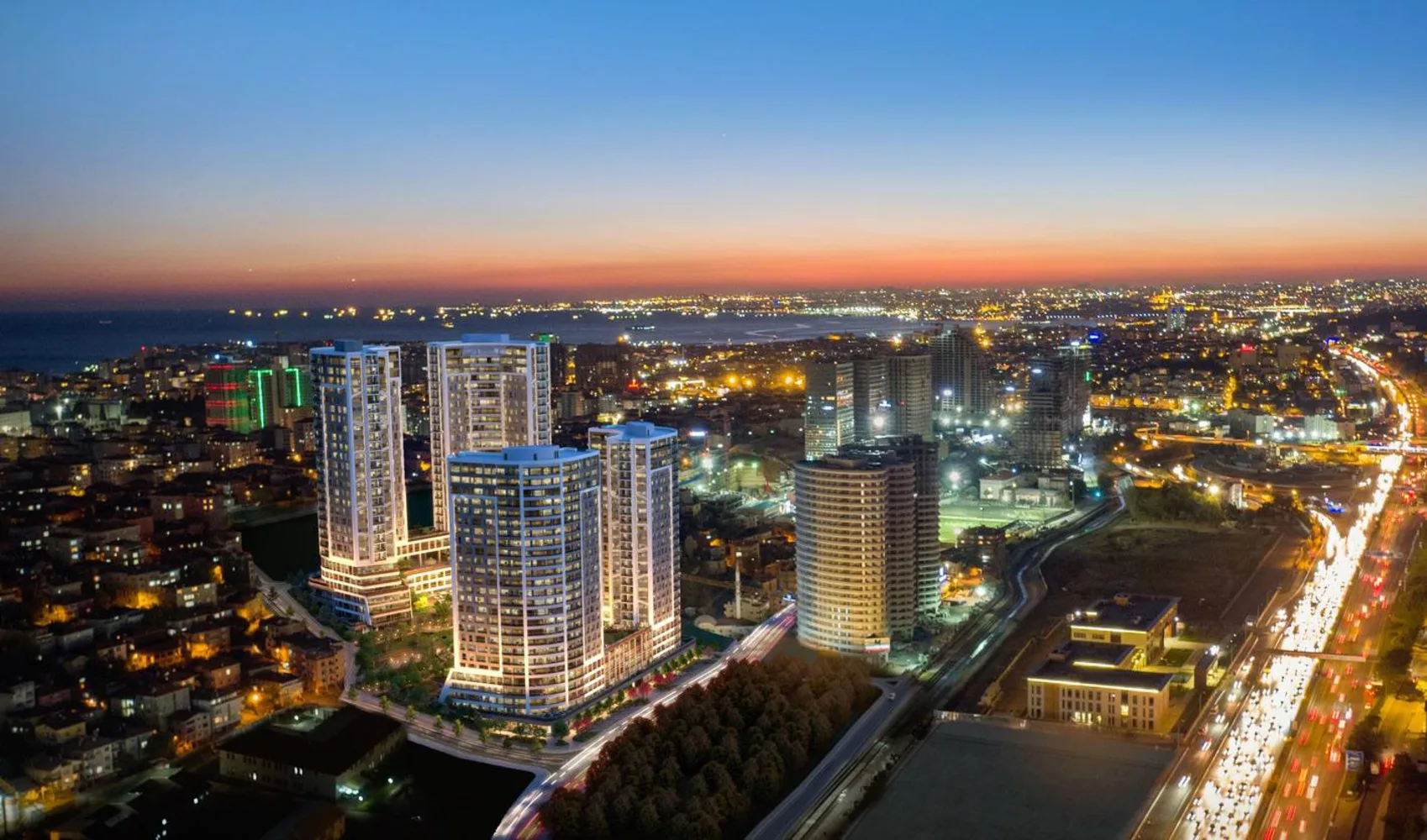 New İstanbul Apartments in Meydan Kadıkoy, İstanbul Exterior - 5