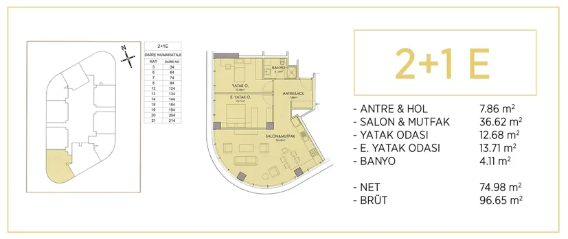 Apartment Under Construction in Up Life Kadıkoy, High-End Complex with Full Amenities Plan - 24