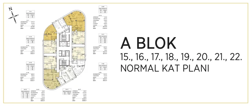 Apartment Under Construction in Up Life Kadıkoy, High-End Complex with Full Amenities Plan - 26