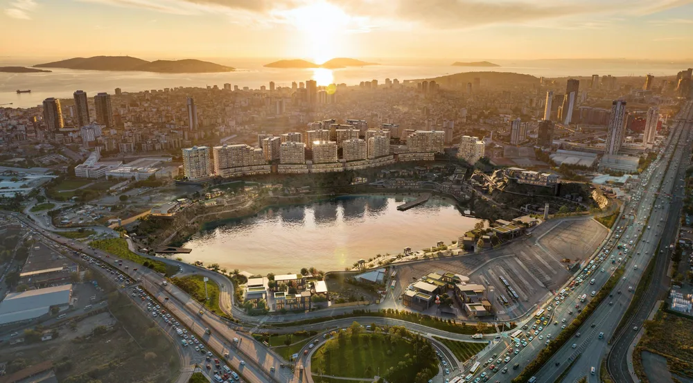 Lakefront Luxury Apartments in Batıyakasi Kartal, Istanbul Exterior - 15