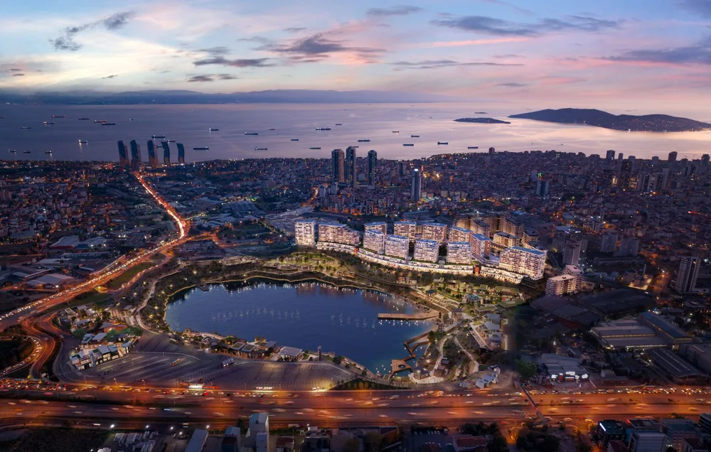 Lakefront Luxury Apartments in Batıyakasi Kartal, Istanbul Exterior - 16