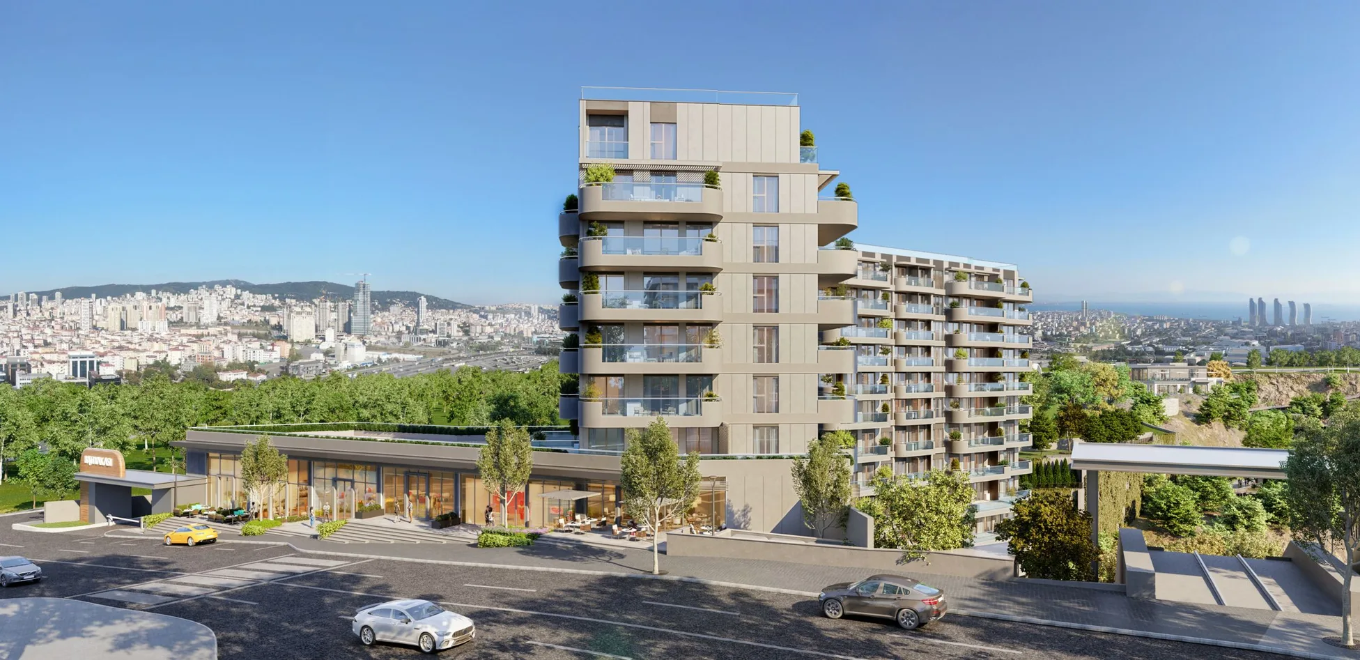 Lakefront Luxury Apartments in Batıyakasi Kartal, Istanbul Exterior - 3