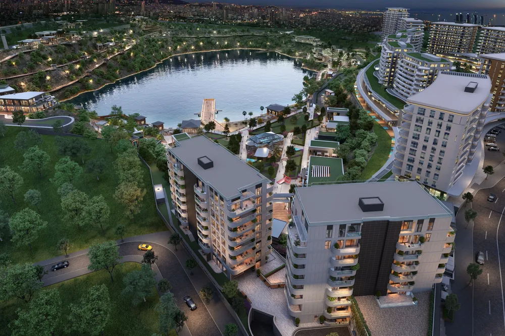 Lakefront Luxury Apartments in Batıyakasi Kartal, Istanbul Exterior - 8