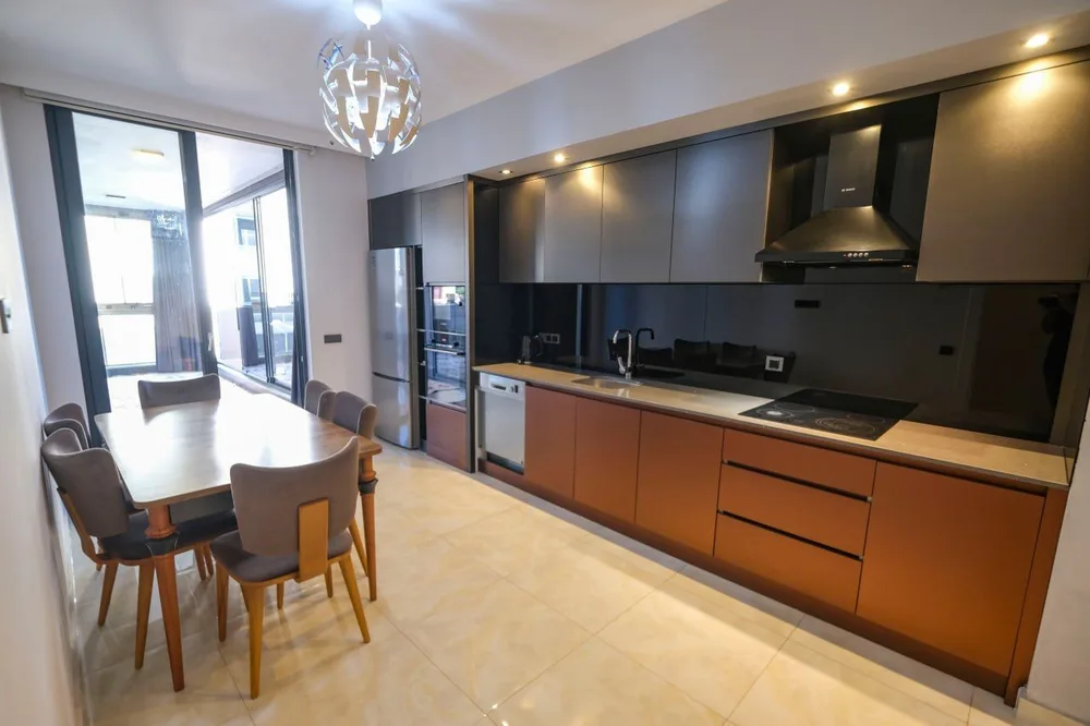 Квартира с собственной террасой в Aydemir Park Residence, Махмутлар, Аланья Interior - 9