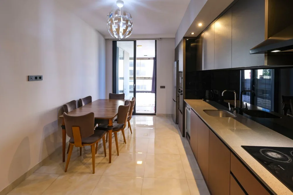 Квартира с собственной террасой в Aydemir Park Residence, Махмутлар, Аланья Interior - 4