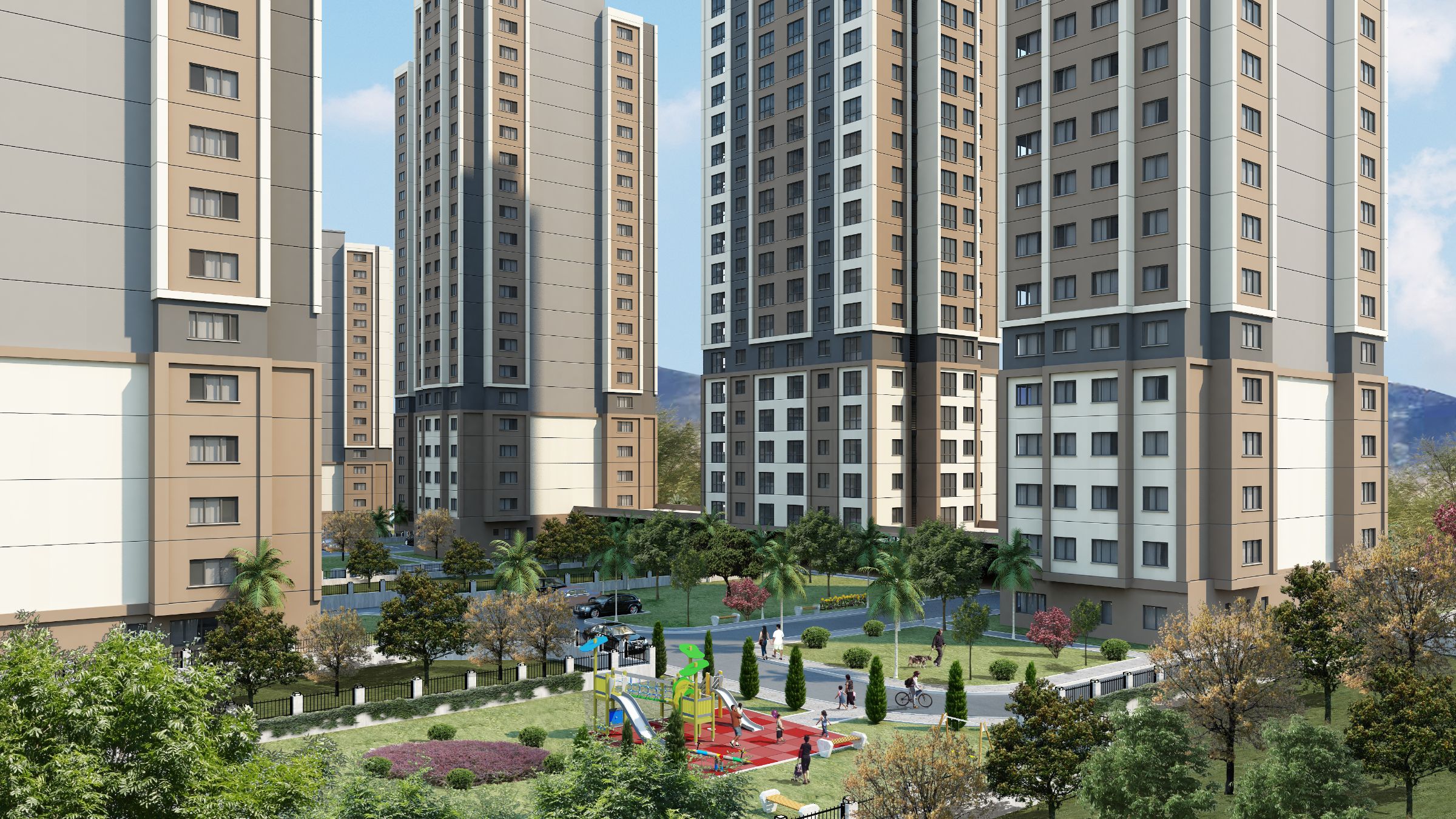Yüceller Park Kartal - Посмотреть недвижимость