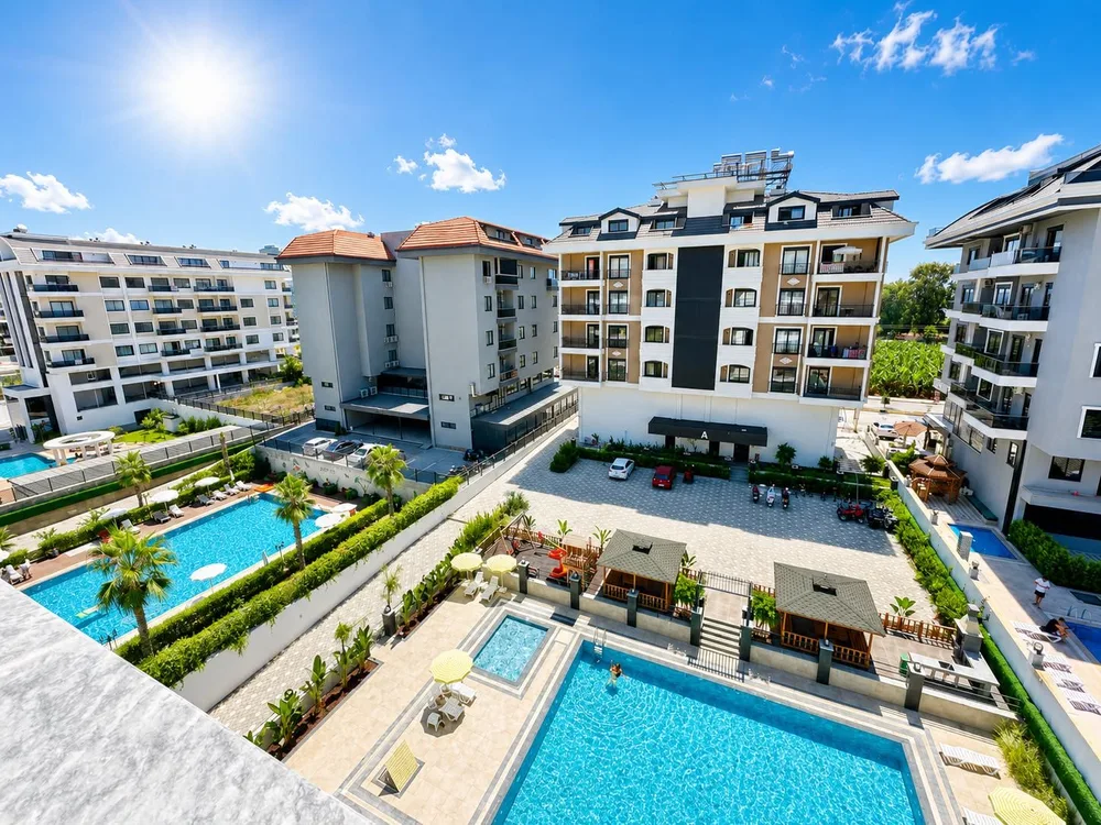 Квартира в житловому комплексі Orange Vista в Аланії, за 200 метрів від моря Exterior - 1