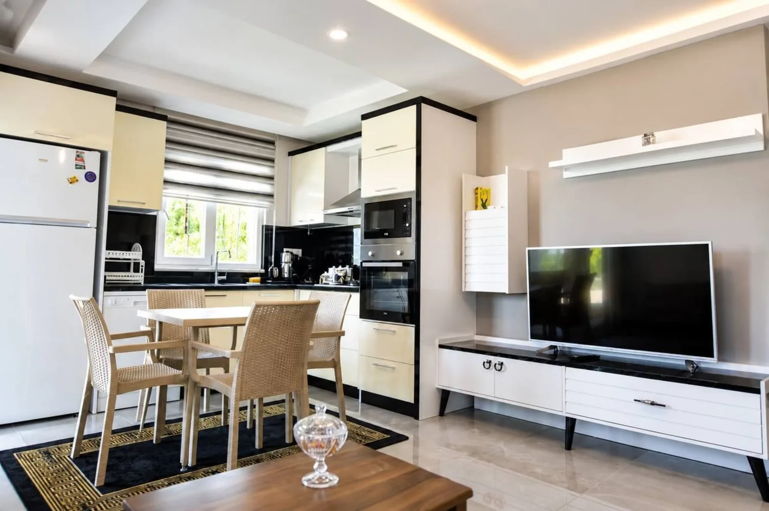 Недорога квартира для відпочинку в житловому комплексі Aura 3, Аланія Interior - 4