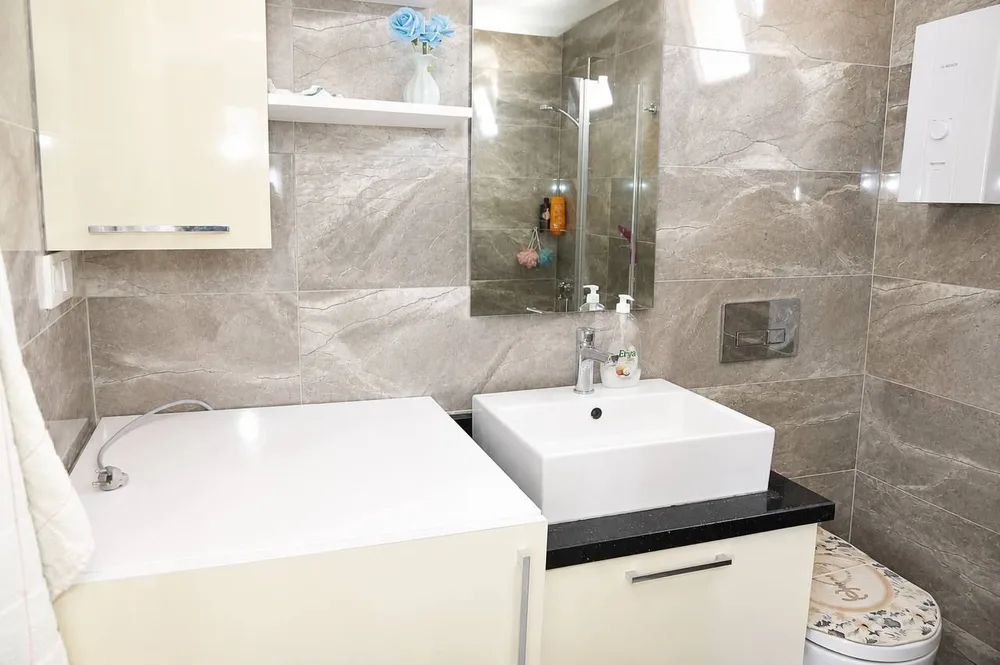 Недорога квартира для відпочинку в житловому комплексі Aura 3, Аланія Interior - 9