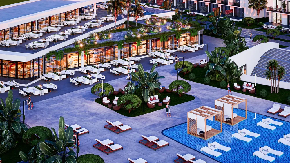 Courtyard Platinum, премиальные виллы в регионе Искеле, Северный Кипр Interior - 8